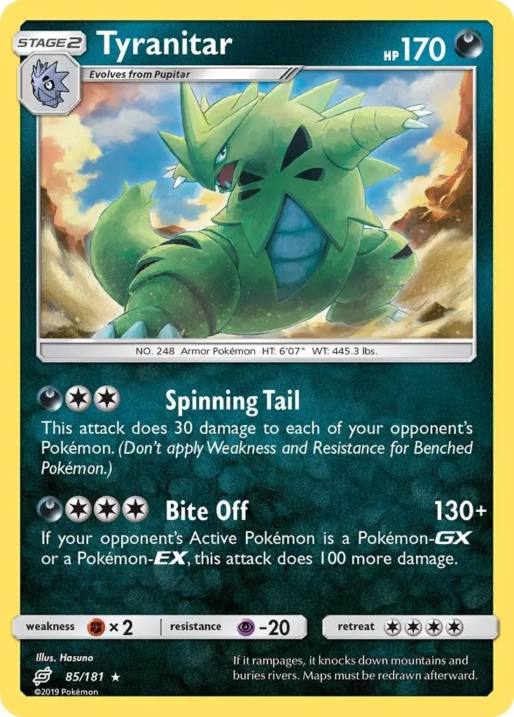 Tyranitar (85/181) (Sm9) 1