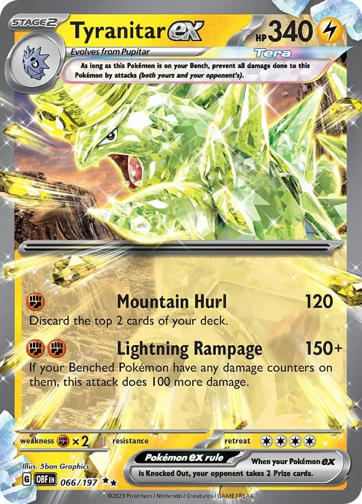 Tyranitar Ex (066/197) (Obf) 1