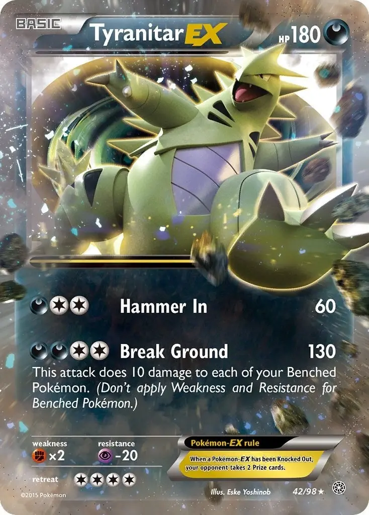 Tyranitar Ex (42/98) (Aor) 1