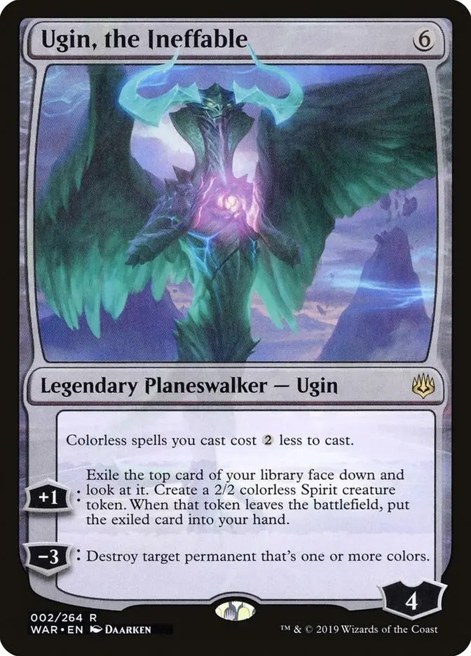 Ugin, The Ineffable (2) (War) 1