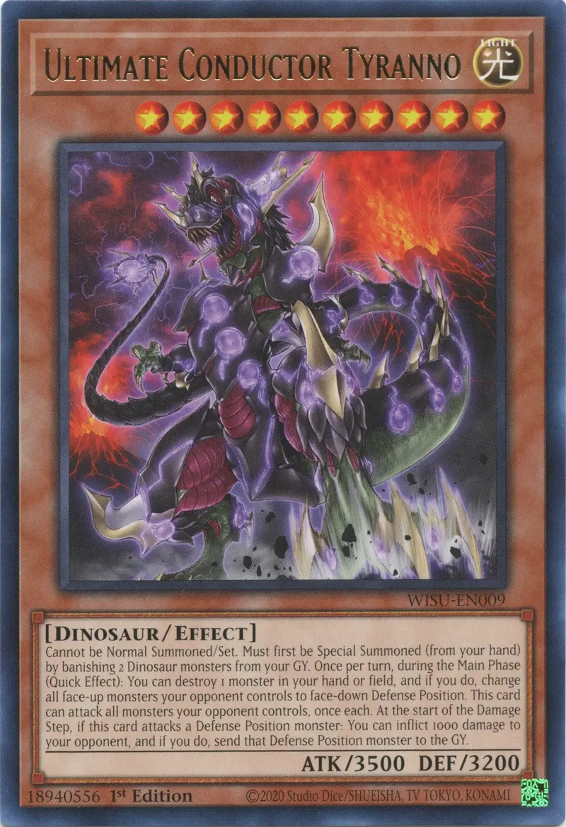Ultimate Conductor Tyranno [Wisu-En009] Rare 1
