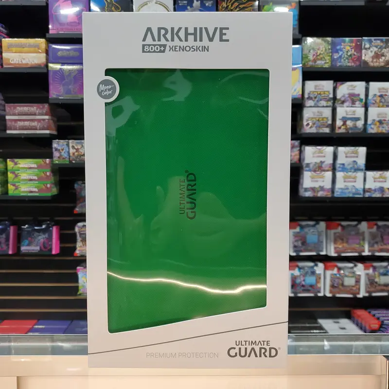 Ultimate Guard - Arkhive 800+ Xenoskin Deck Case - Green 1