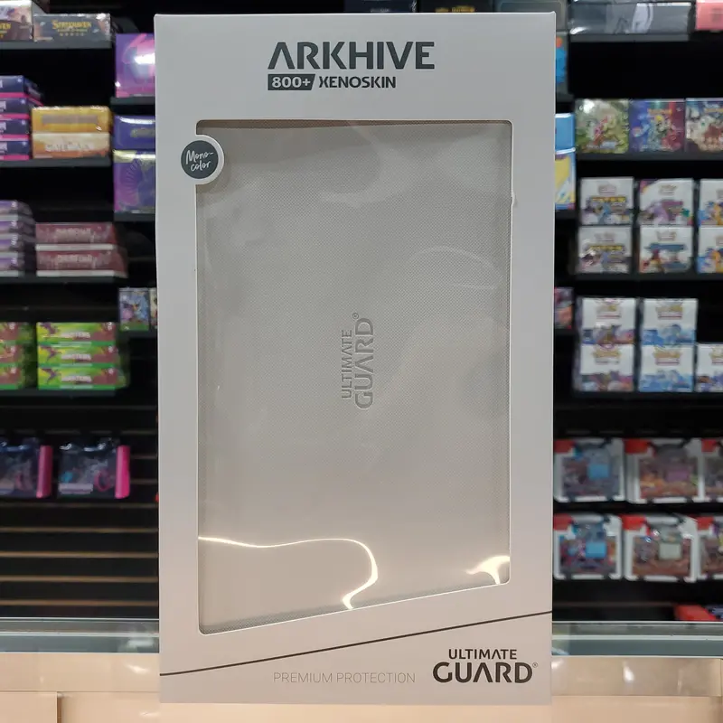 Ultimate Guard - Arkhive 800+ Xenoskin Deck Case Mono-Color White 1