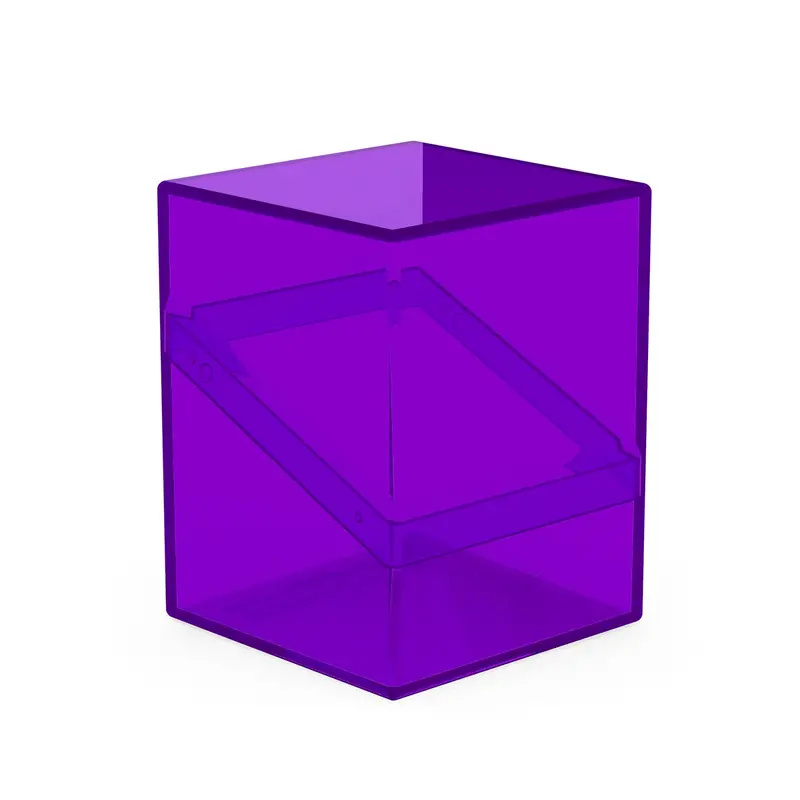 Ultimate Guard - Boulder Deck Case 100+ (Clear Amethyst) 1