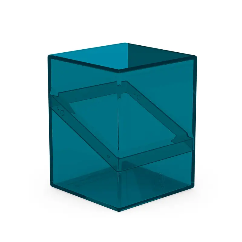Ultimate Guard - Boulder Deck Case 100+ (Clear Malachite) 1