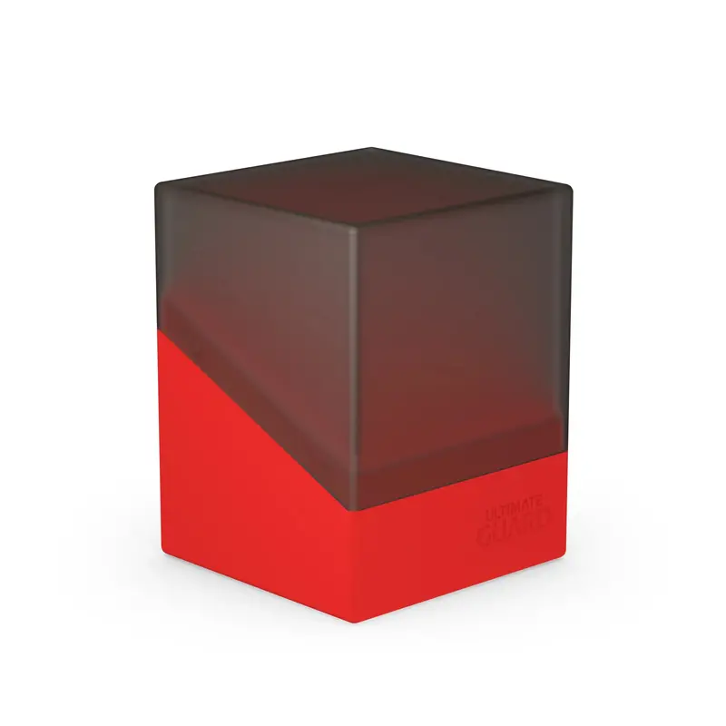 Ultimate Guard - Boulder Deck Case 100+ Synergy (Black/Red) 1