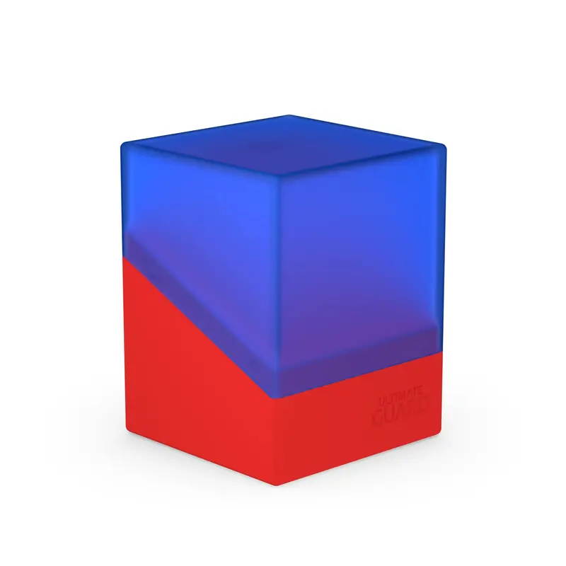 Ultimate Guard - Boulder Deck Case 100+ Synergy (Blue/Red) 1