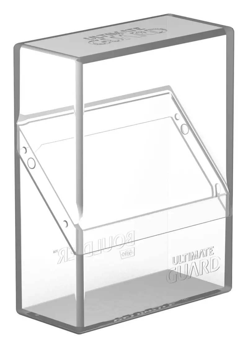 Ultimate Guard - Boulder Deck Case 40+ (Clear) 1