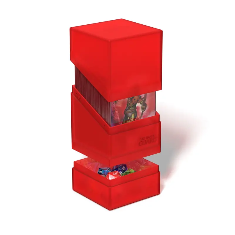 Ultimate Guard - Boulder'n'tray Deck Case 100+ (Ruby) 1