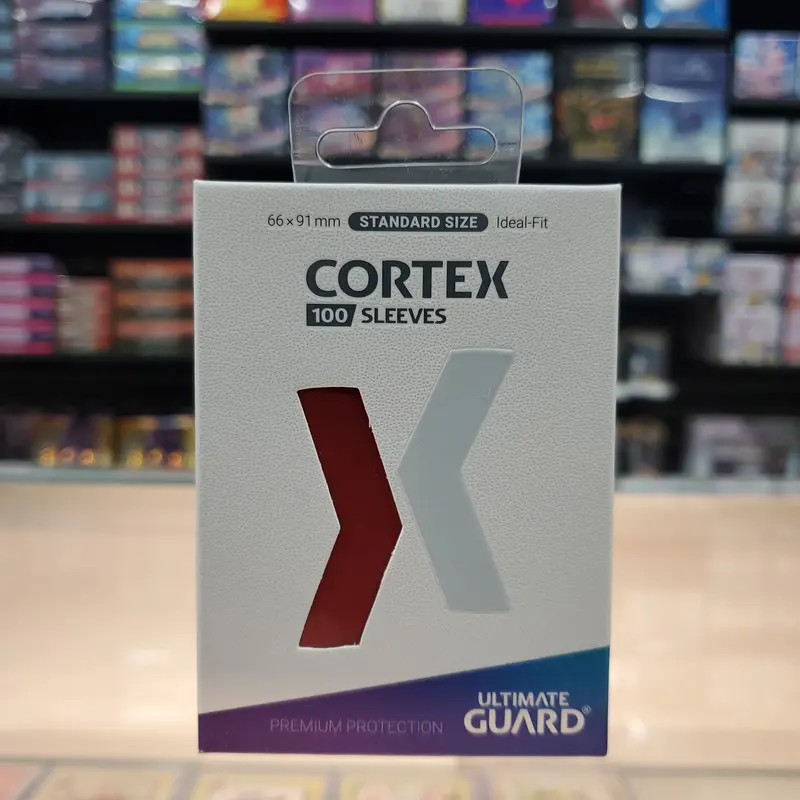 Ultimate Guard - Cortex Sleeves - Glossy Red 100 Ct 1