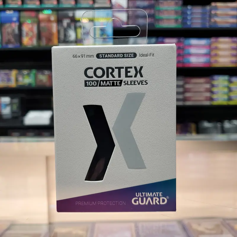 Ultimate Guard - Cortex Sleeves - Matte Black 100 Ct 1