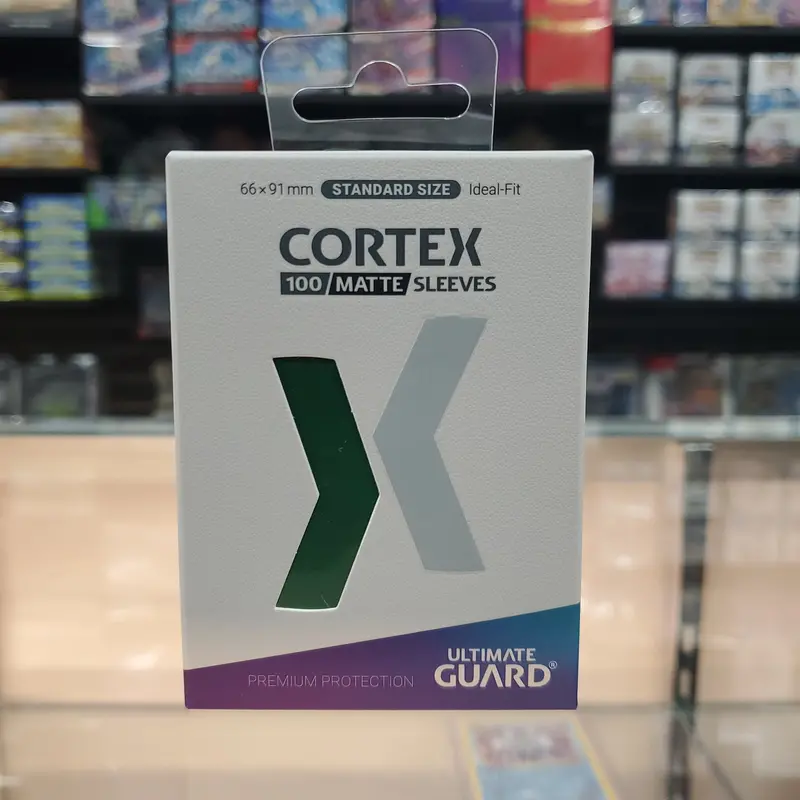 Ultimate Guard - Cortex Sleeves - Matte Green 100 Ct 1
