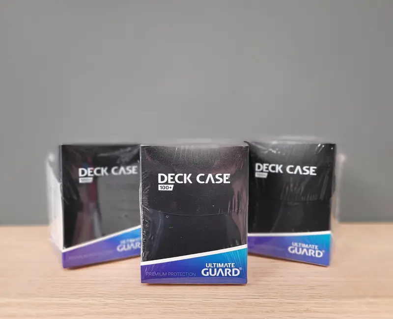 Ultimate Guard - Deck Case 100 Ct - Black 1