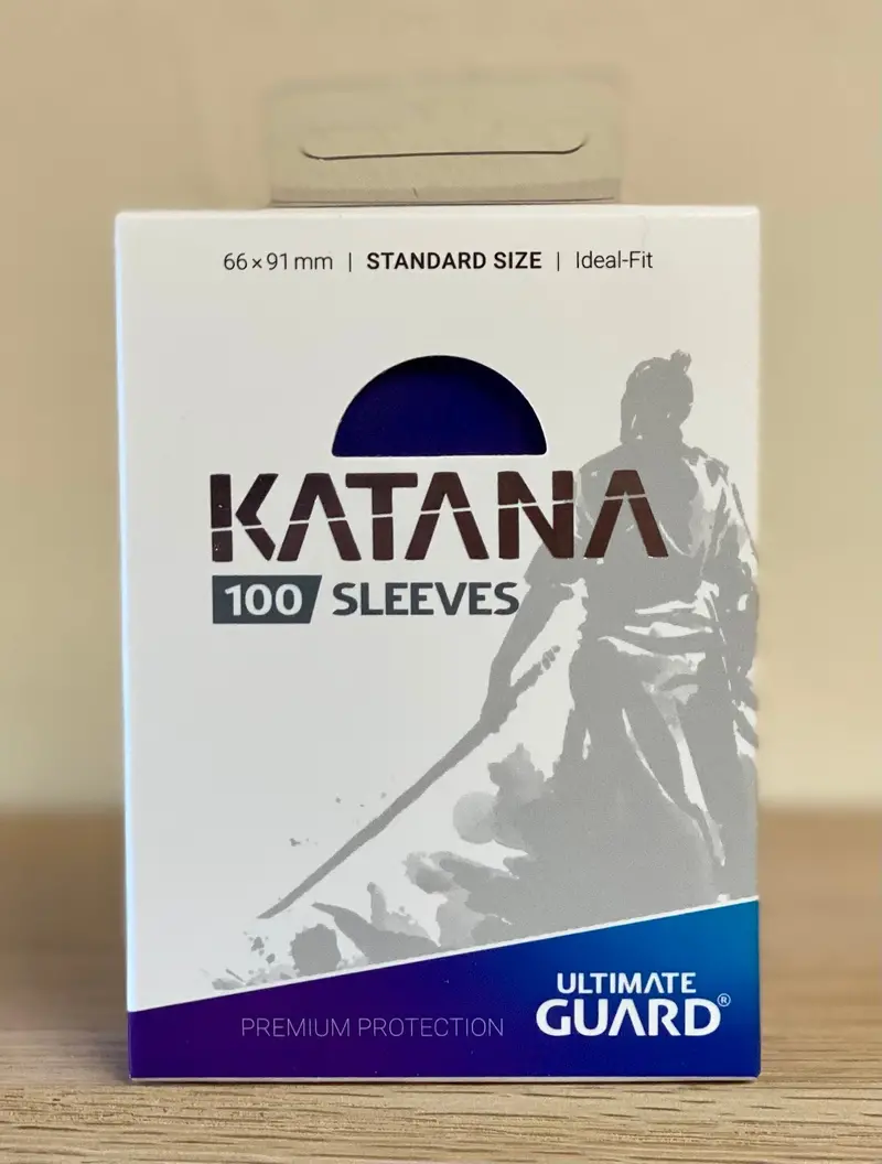 Ultimate Guard - Katana Sleeves - Blue 100 Ct 1