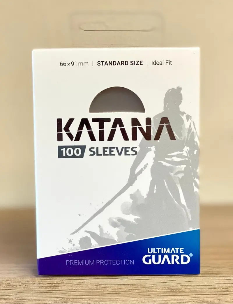 Ultimate Guard - Katana Sleeves - Transparent 100 Ct 1