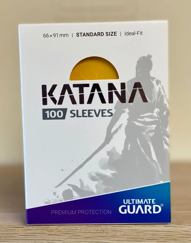 Ultimate Guard - Katana Sleeves - Yellow 100 Ct 1