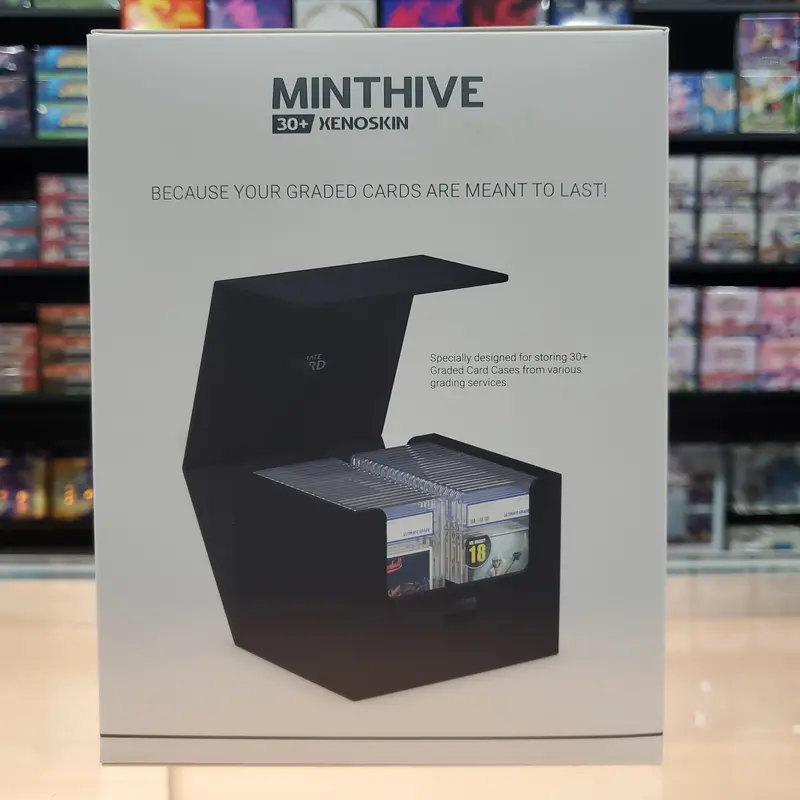 Ultimate Guard - Minthive 30+ Xenoskin Graded Card Deck Case - Black 2