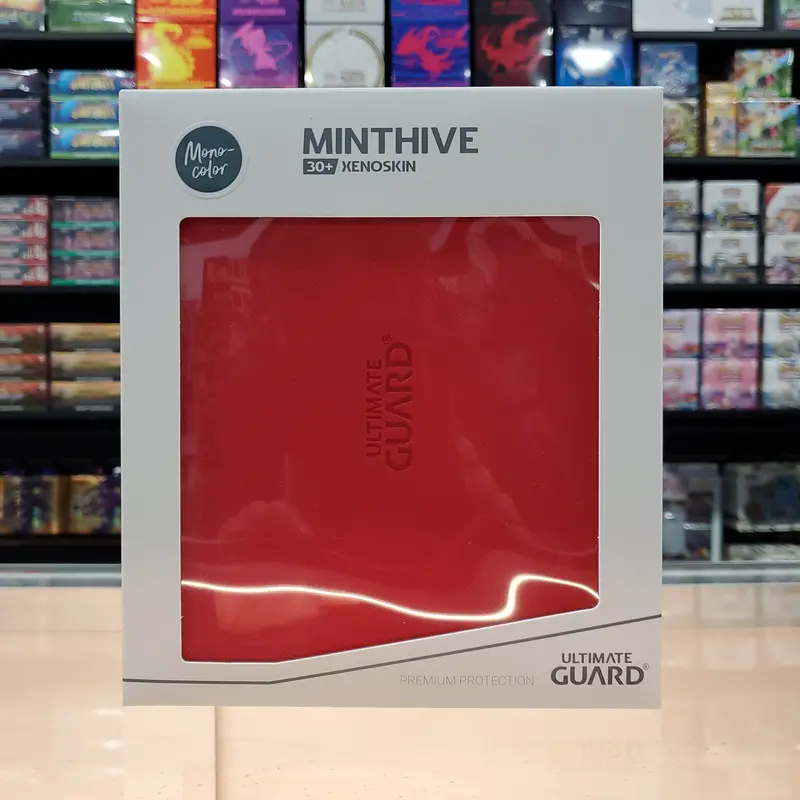 Ultimate Guard - Minthive 30+ Xenoskin Graded Card Deck Case - Red 1