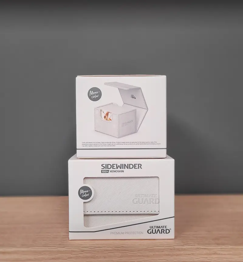 Ultimate Guard - Sidewinder Xenoskin Deck Case 100+ Ct - Monocolor White 2