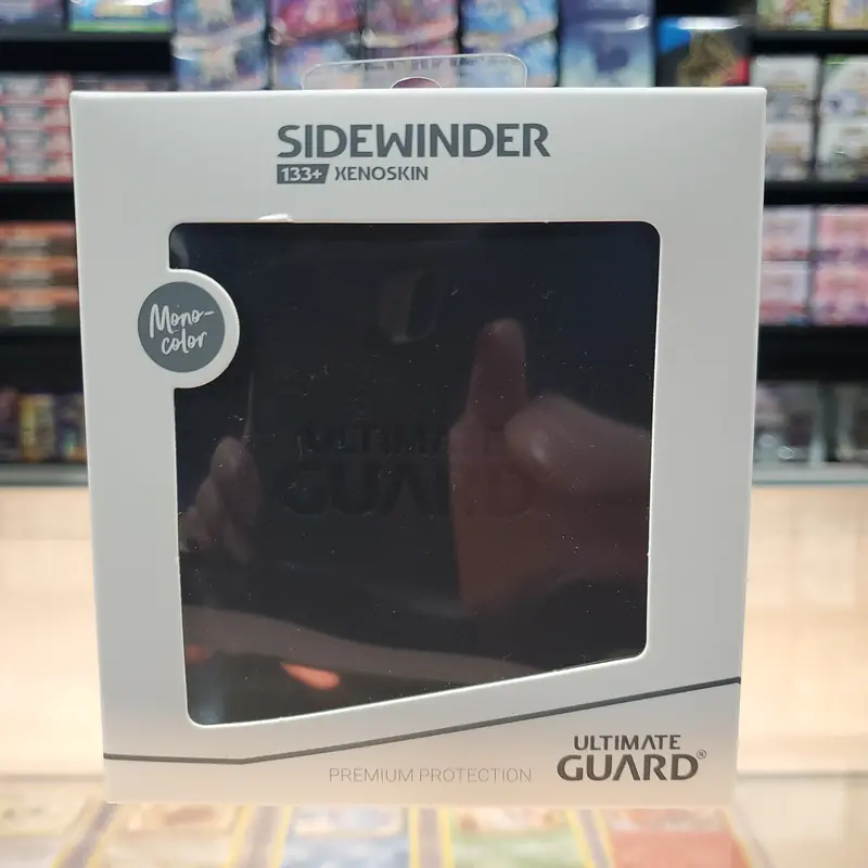 Ultimate Guard - Sidewinder Xenoskin Deck Case 133+ Ct - Monocolor Black 1
