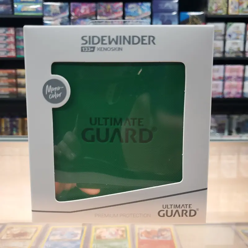 Ultimate Guard - Sidewinder Xenoskin Deck Case 133+ Ct - Monocolor Green 1