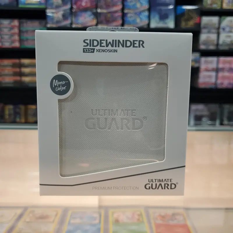 Ultimate Guard - Sidewinder Xenoskin Deck Case 133+ Ct - Monocolor White 1