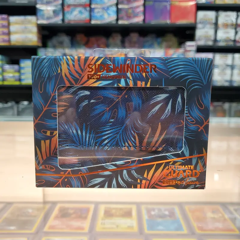 Ultimate Guard - Sidewinder Xenoskin Deck Case 2023 Exclusive 100+ Ct - Bali Blue 1