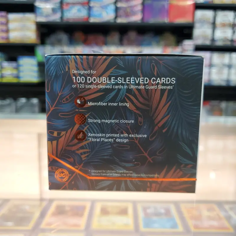 Ultimate Guard - Sidewinder Xenoskin Deck Case 2023 Exclusive 100+ Ct - Bali Blue 2