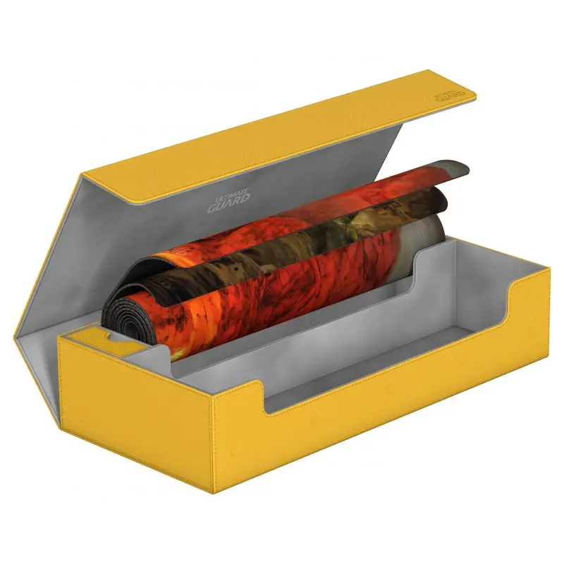 Ultimate Guard - Superhive 550+ Xenoskin Deck Case - Amber 2
