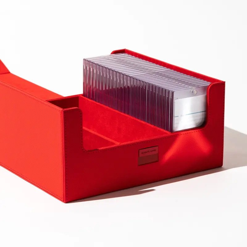 Ultimate Guard - Treasurehive 90+ Xenoskin Deck Box - Red 1