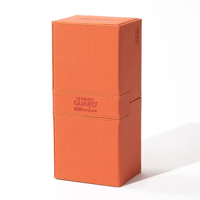 Ultimate Guard - Twin Flip'n'tray 266+ Xenoskin Deck Case 2022 Exclusive - Orange 1