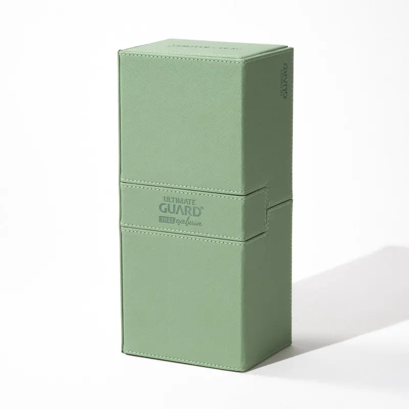 Ultimate Guard - Twin Flip'n'tray 266+ Xenoskin Deck Case 2022 Exclusive - Pastel Green 1