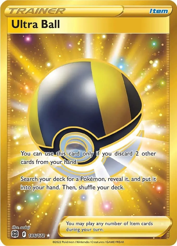 Ultra Ball (Secret) (186/172) (Swsh09) 1