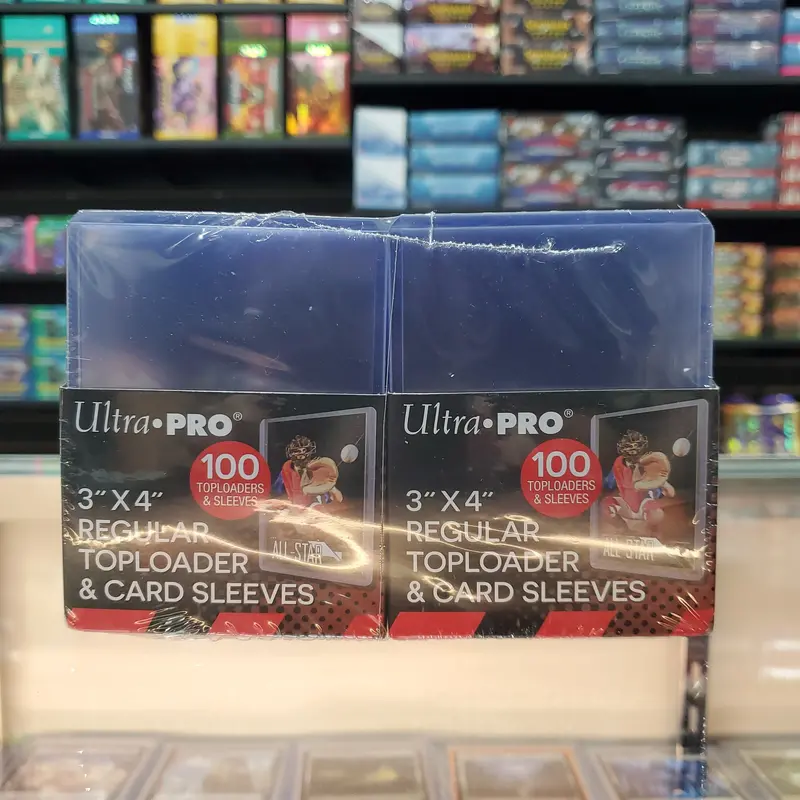Ultra-Pro: 3"X4" Regular Toploader And Card Sleeves 200Ct 1