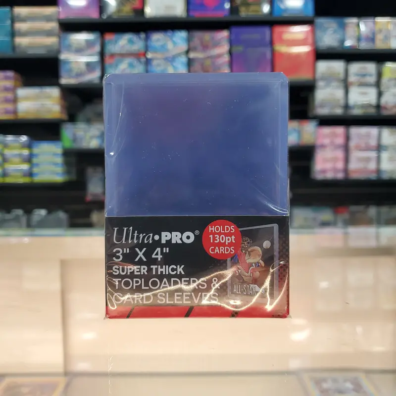 Ultra-Pro: 3"X4" Super Thick Toploader & Card Sleeve 130Pt (10Ct) 1