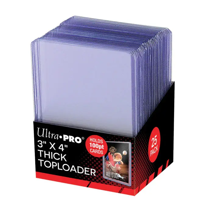 Ultra-Pro: 3"X4" Thick Toploader 1