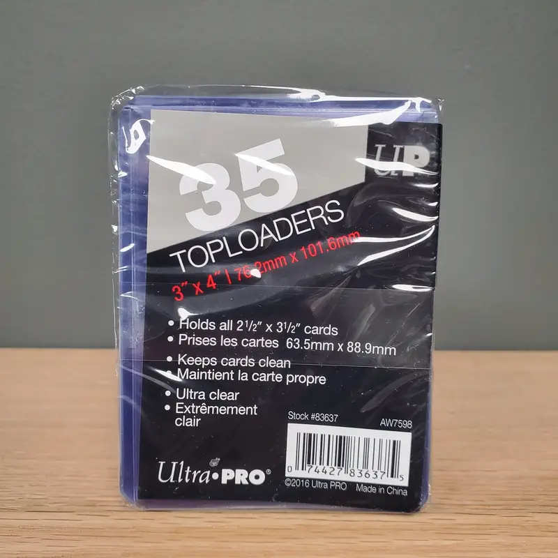 Ultra-Pro: 3"X4" Toploader 35Ct 1