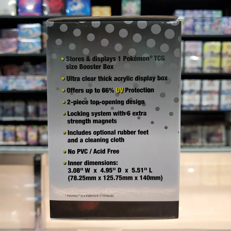 Ultra-Pro: Acrylic Booster Box Display For Pokémon Tcg 2
