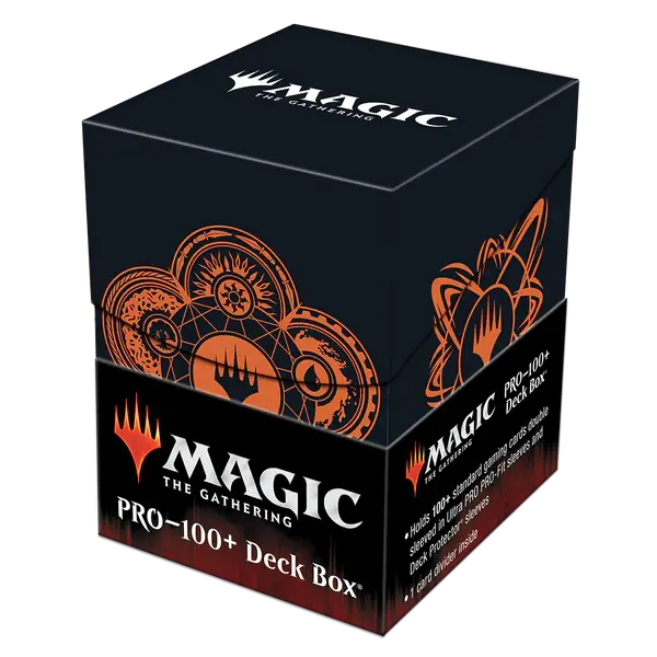 Ultra-Pro: Deck Box - Mana 7 Color Wheel 100+ 1