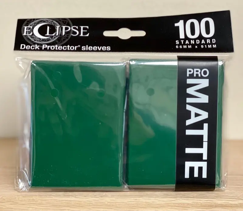 Ultra-Pro Eclipse: Deck Protector Sleeves- Forest Green Matte 1