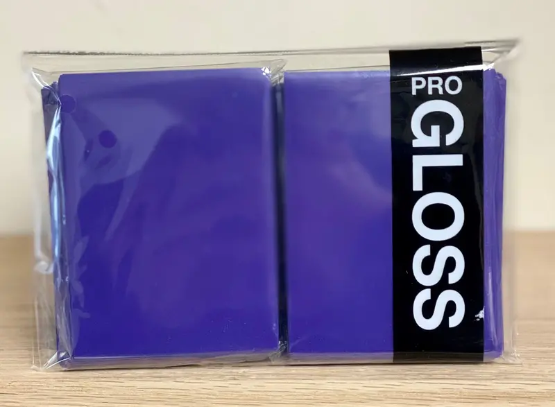 Ultra-Pro Eclipse: Deck Protector Sleeves - Royal Purple Gloss 1