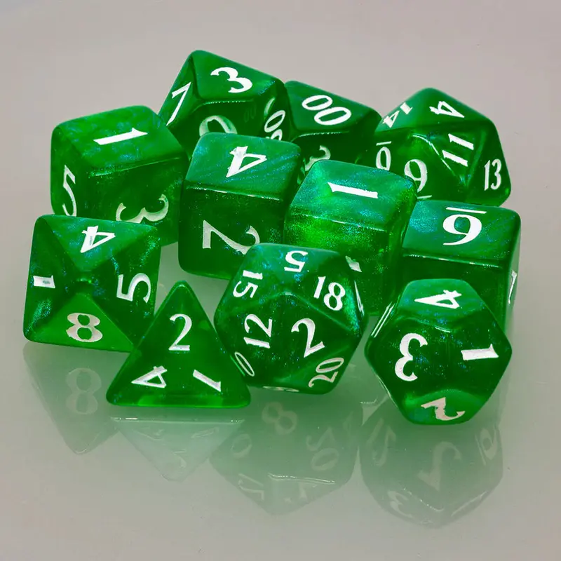 Ultra-Pro: Eclipse - Rpg Dice Set 11Pc (Forest Green) 1