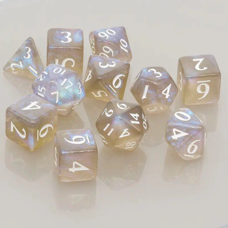 Ultra-Pro: Eclipse - Rpg Dice Set 11Pc (Smokey Grey) 1