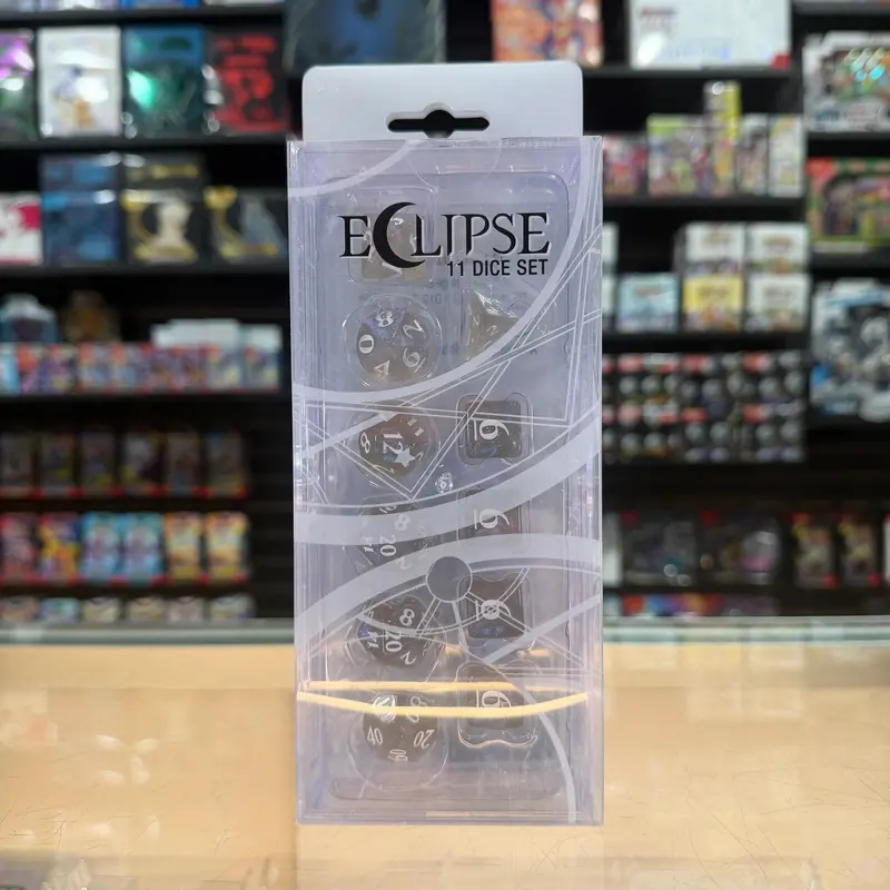 Ultra-Pro: Eclipse - Rpg Dice Set 11Pc (Smokey Grey) 2