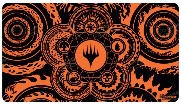 Ultra-Pro: Magic The Gathering Playmat - Mana 7 Color Wheel 1