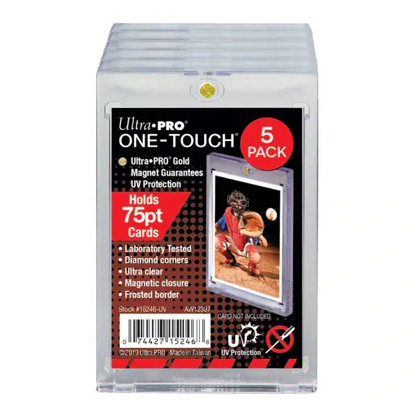 Ultra-Pro: One-Touch Magnetic Holder 75Pt (5Ct) 1