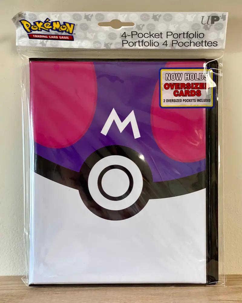 Ultra-Pro: Pokémon 4 Pocket Binder - Master Ball 1