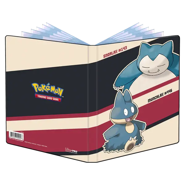Ultra-Pro: Pokémon 4 Pocket Binder - Snorlax & Munchlax 1
