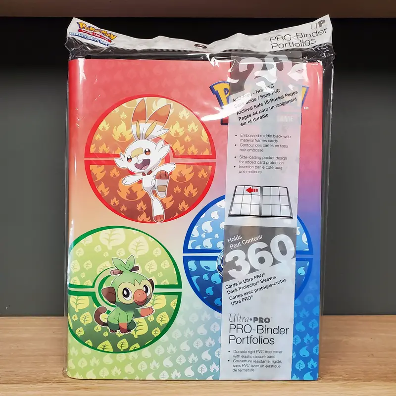 Ultra-Pro: Pokémon 9 Pocket Binder - Galar Starters 1