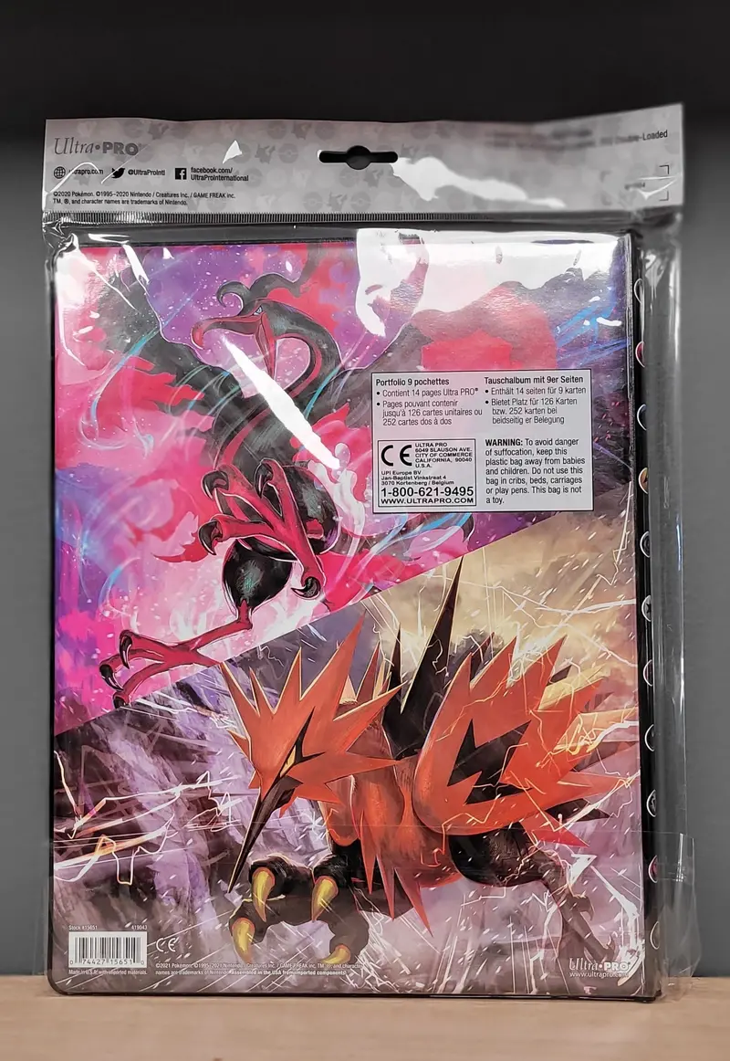 Ultra-Pro: Pokémon 9 Pocket Binder - Galarian Birds 2